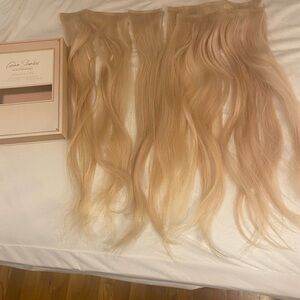 Glam Seamless Golden Blonde Hair Extensions